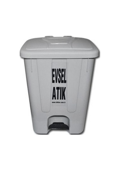 Evsel Atık Kovası 85 Lt Pedallı