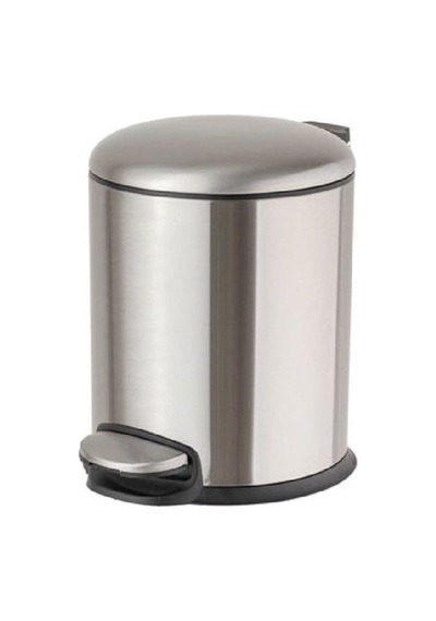 Pedallı Saten Çöp Kovası 5 Lt / 310x230x205 Mm Çok Renkli