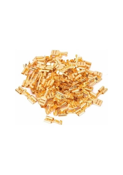 Terminal Soket Dişi 6,3 Mm Sarı 500 Lü