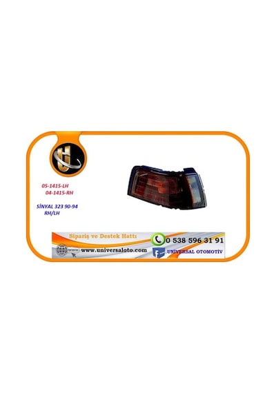 05-1415-LH MAZDA 323 SEDAN 90-94 SOL SİNYAL