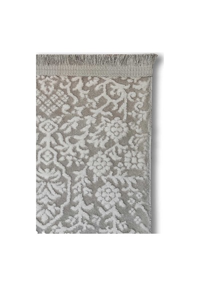 Alya Modern Tasarım Makine Oval Halı 29459 Kemik