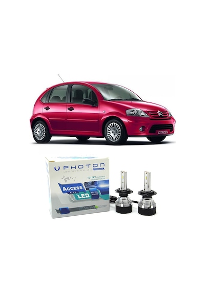 Citroen C3 Sis Far Ampulü H11 Access Yeni Seri Beyaz 2002-2009