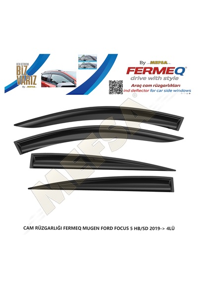 Cam Rüzgarlığı Fermeq Mugen Ford Focus Hb 2019- 4lü
