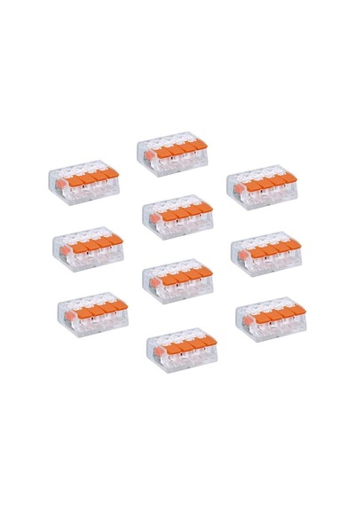 4x4 Mm Kompakt Çok Amaçlı Klemens Ttr Klemens X 10 Adet