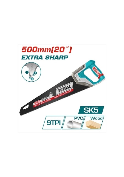 Total Pala Testere Extra 500 Mm Tht55208