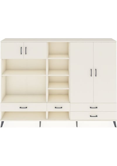 Arges Dolap 12 Raflı 4 Çekmeceli 4 Kapaklı 220x30x163 Aytaşı-aytaşı Aytası - Aytası Arges Dolap 12 Raflı 4 Çekmeceli 4 Kapaklı 220x30x163 Aytaşı-aytaşı Aytası - Aytası
