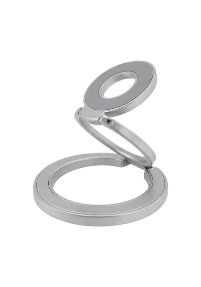 Zore Paris M102 Magnetik Ring Standlı Telefon Tutucu Gri