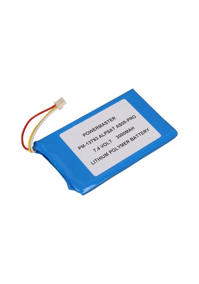 Ayt Alpsat As05-pro 7.4 Volt 3000 Mah Lityum Pil Polimer Batarya Uydu Yön Bulucu Pili 105x61x9 Mm