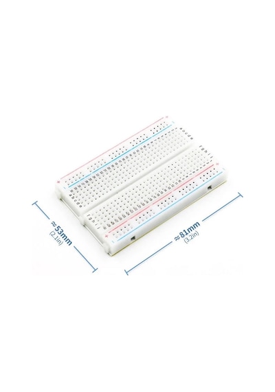 Orta Boy Breadboard 400 Pin Hücre Bread Board Protoboard Proto