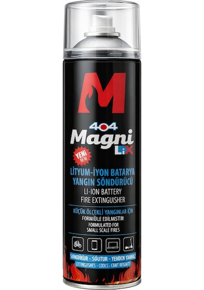 Lityum-iyon Batarya Yangın Söndürücü Sprey 500 Ml