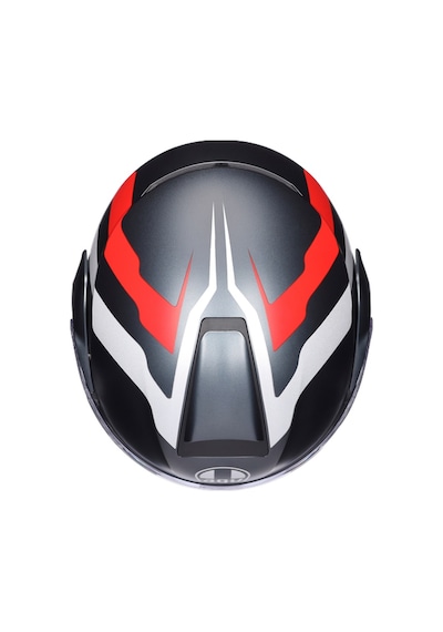Agv Kask/streetmodular Resı Matt Grey Sılver Red Çok Renkli