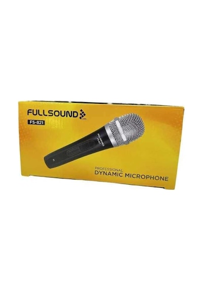 Fullsound Fs-821 Kablolu El Tipi Mikrofon 5metre Kablolu