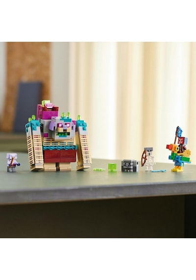 LEGO® Minecraft Legends Yiyici Karşılaşması 21257 8+ Yaratıcı Oyuncak Yapım Seti - 420 Parça