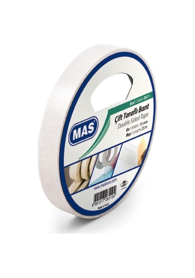 MAS ÇİFT TARAFLI BANT 15MM/25M 2611