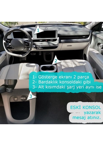 Hyundai Ionıq 5 3d Havuzlu Paspas Ve Bagaj Havuzu Seti Gri 2021-sonrası İoniq 5 Standart