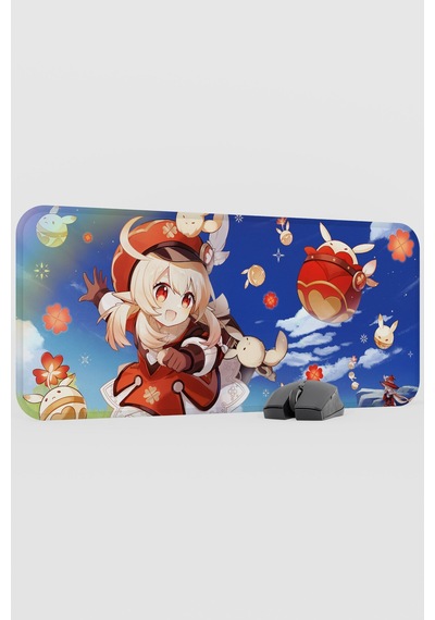 Klee Genshin Impact Anime Gacha V1 - 70x30 Xl Gaming Mouse Pad Fare Altlığı