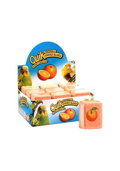 Quik Enerji Bloğu Portakal, Kuşlar İçin, Tekli