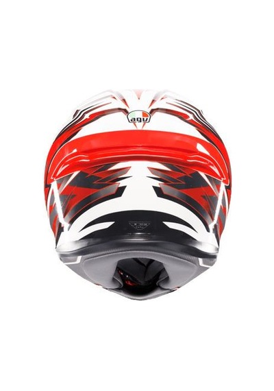 Agv Kask K6 S Reeval White Red Grey Kapalı Kask Renkli