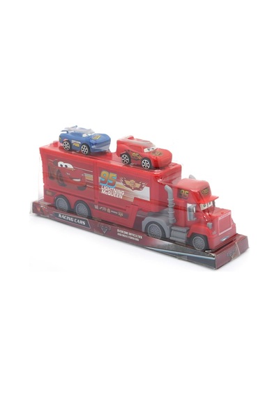 Cars Mack Tır Açılır Kapanır Kasa 2 Araçlı 33 Cm Sürtmeli Tır