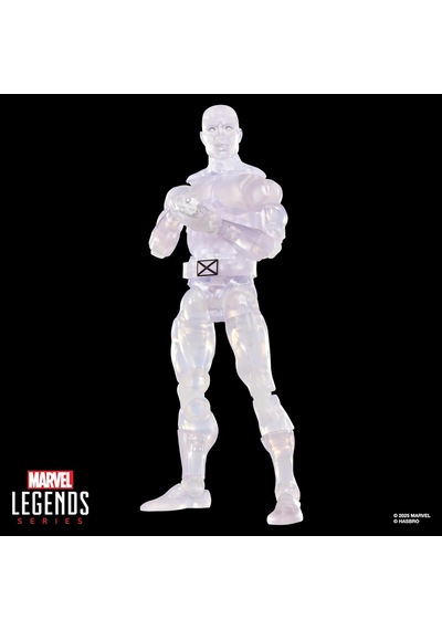 Legends Serisi Gizli Savaşlar Buz Adam, X-men Retro Çizgi Roman Koleksiyonluk 15 Cm Kalkanlı Aksiyon Figürü