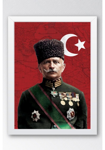 Fahrettin Paşa Çerçeveli Tablo