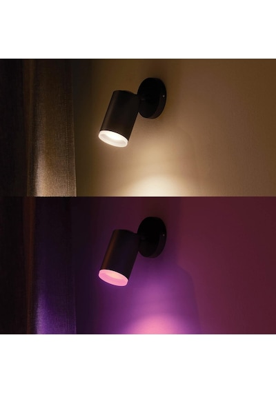 Philips Hue Fugato Akıllı Led Spot Lamba 1x4.2w Siyah V2 Diğer