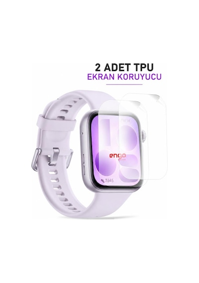Huawei Watch Fit 5 Ekran Koruyucu Tpu Şeffaf Film 2 Adet