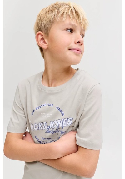 Jack & Jones Jjelogo Çocuk Tişört KREM