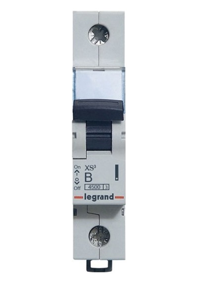 403202 Legrand Xs³ Serisi Otomatik Sigorta 4.5Ka 6A 1Kutup B Tipi
