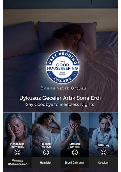 Soğutmalı Yatak Örtüsü Seti Tek Kişilik Soğuk Icecool 2 Parça Çift Taraflı Lila Bej