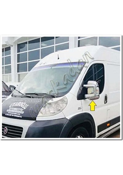 Markadan Fiat Ducato Krom Ayna Kapağı 2006 Sonrası 2 Parça Abs Kr