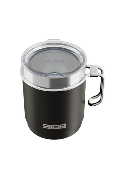 Camp Termos Bardak Travel Mug Night Black Tritan Kapaklı Bulaşık Makinesinde Yıkanabilir Kulplu Bpa İçermez Yalıtımlı Bardak Çift Cidarlı Beyaz 0,36 L Çok Renkli