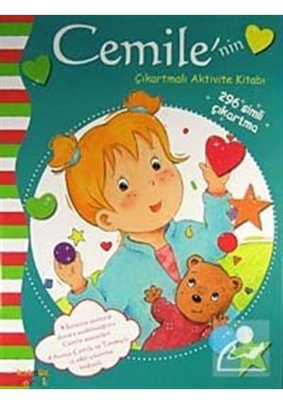 Mercankitap- Cemile'Nin Çıkartmalı Aktivite Kitabı 296 Simli Çıkartma / Ali...