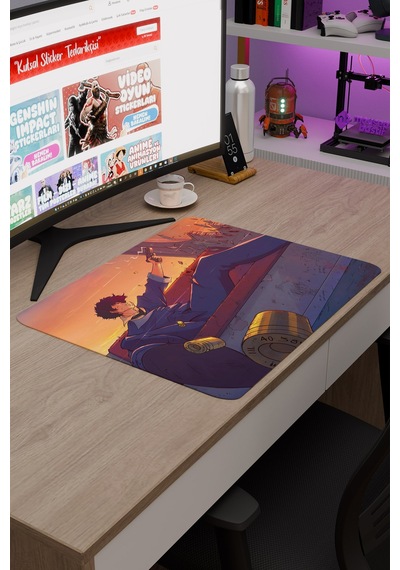 Cowboy Bebop Anime V5 - 48x40 Xl Gaming Gamer Kauçuk Kaymaz Taban Mouse Pad Fare Altlığı