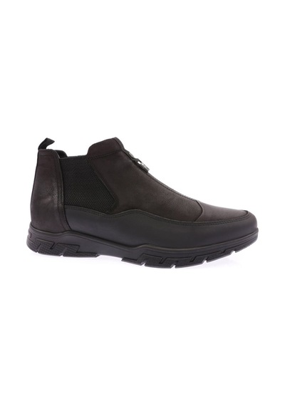 Dgn 14125 Erkek Casual Lastikli Bot Siyah-siyah