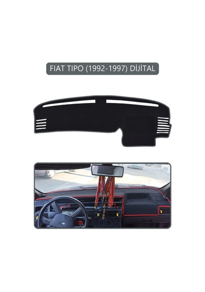 Fıat Tıpo 1992-1997 Modellerine Uygun Dijitaltorpido Koruma Halısı Gri Kenar
