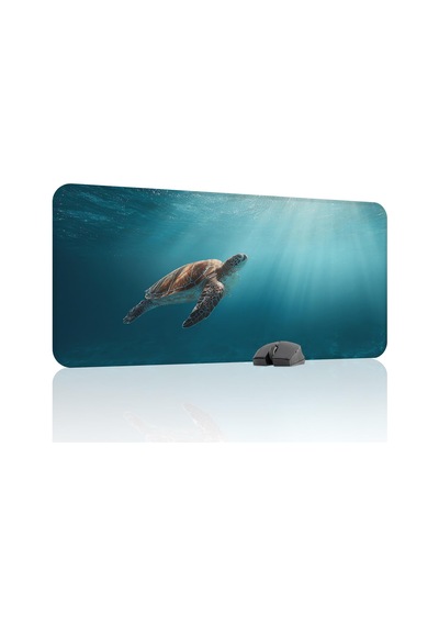 Sualtı Gaming Mouse Pad Kauçuk Kaymaz Taban Mousepad V4, 90x40 Xxl
