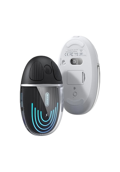 Dux Ducis Cm Series Kablosuz Bluetooth 2.4ghz Şeffaf Mouse- 5775 Siyah