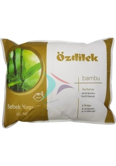 Özdilek Bambu Bebek Yorgan 95X145 Beyaz  Hijyenik