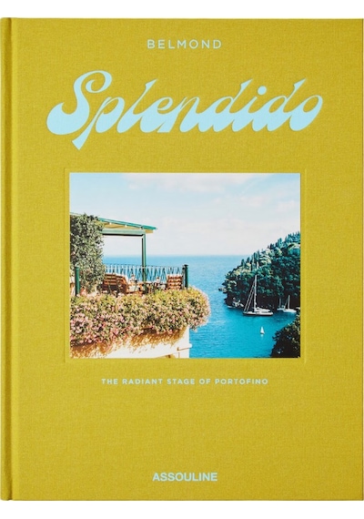Assouline Splendido Portofino Oteli'nin Prestijli Koleksiyon Kitabı Biblo Yeşil-mavi