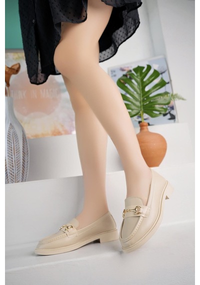 Nesilshoes Nesil Shoes Süha 203 Ten Anatomik Kadın Lofer