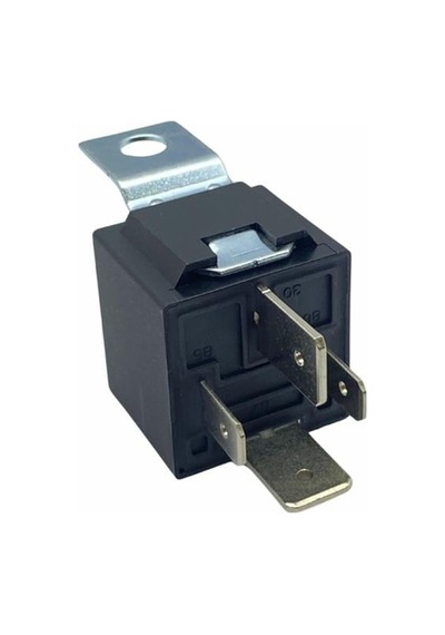 24v Röle 4 Uçlu 80 A 2 Uç Küçük / 2 Uç Büyük 6.3 Mm / 9.5 Mm 30-85-86-87 Dirençli