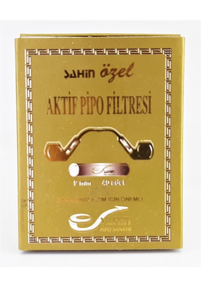 Şahin Pipo Aktif Karbon Filtresi 40lı