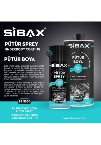 Sibax Sb5000 Pütür Boya 1 Kg.