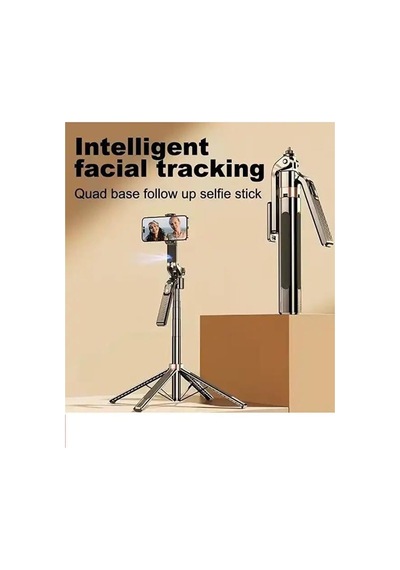 Bluetooth Kumandalı 185cm Tripod Selfie Çubuğu/go Pro Uyumlu / 360 Pan Kolu Özellikli Diğer