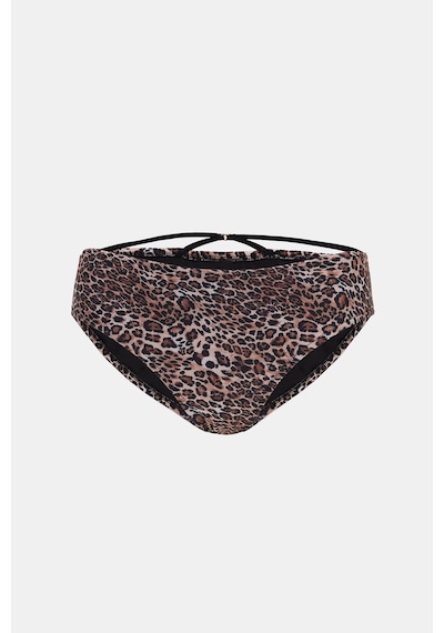 Amarelle Capetown Leopar Desenli Biyeli Toparlayıcı Bikini Altı Leopar