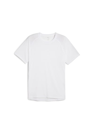 Puma Run Tri-blend Beyaz Erkek Tişörtü 52660302 Beyaz
