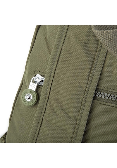 Nas Bag Kadın Sırt Çantası Zararlı Kimyasal İçermez Waterproof Koyu Yeşil