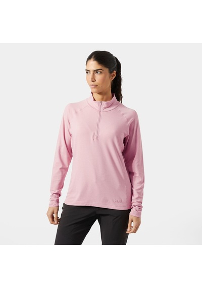 Helly Hansen W Tyrı Knıt 1/2 Zıp Üst Pembe