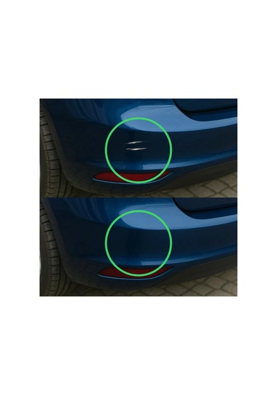 Mercedes-benz Rötuş Boya Kalemi Seti 970 Spectral Blue Metallic Pasta Cila Hızlı Cila Zımpara Set